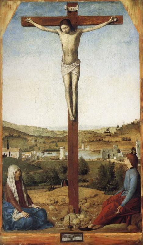 Antonello da Messina Christ Crucified Sweden oil painting art
